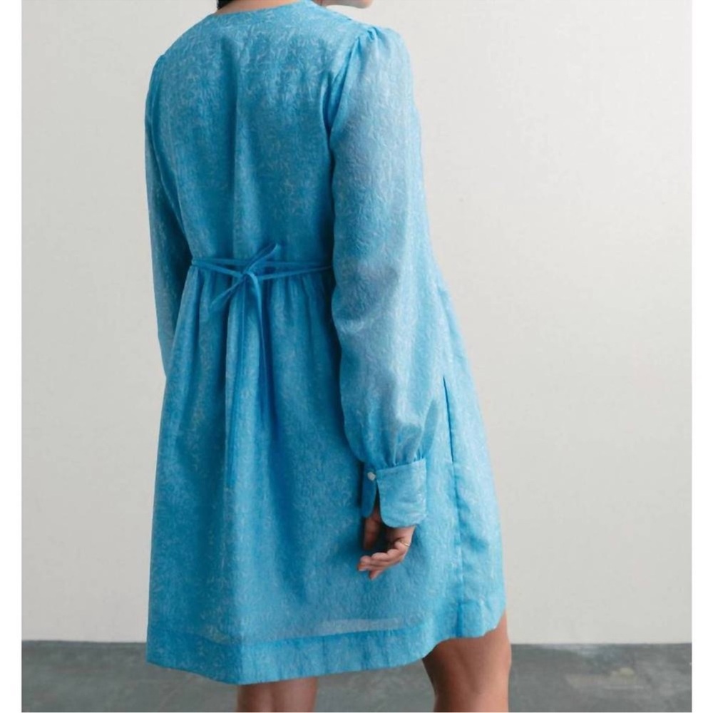 DARLING AVENUE BLUE MINI DRESS SIZE XS - Picture 2 of 7